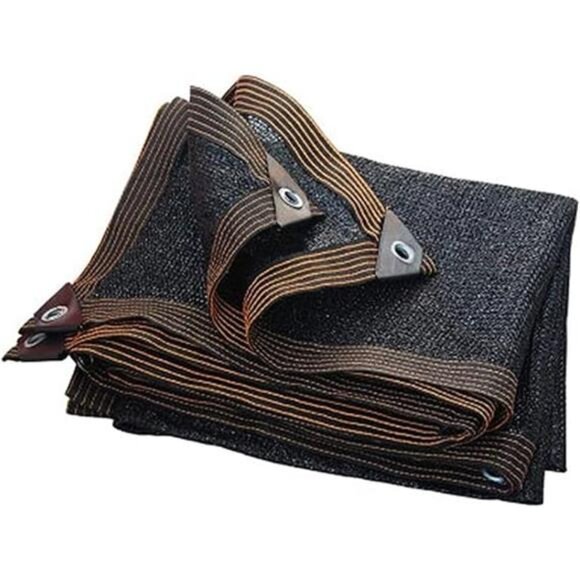 40% Black Shade Cloth, 20 x 30 FT Durable Mesh Tarp with Grommets, Resistant UV - Picture 7 of 7